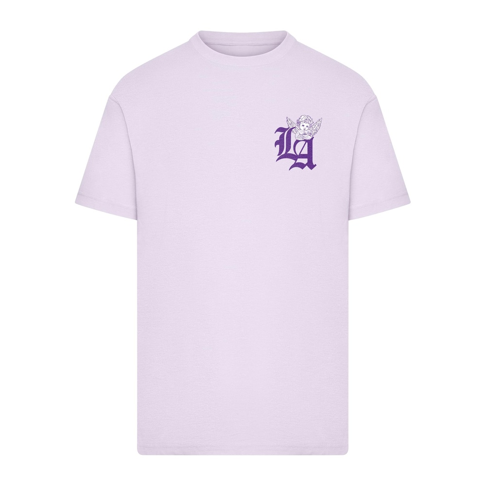 Mister Tee - Guardian Angel Of LA Tshirt Homme - Lilas